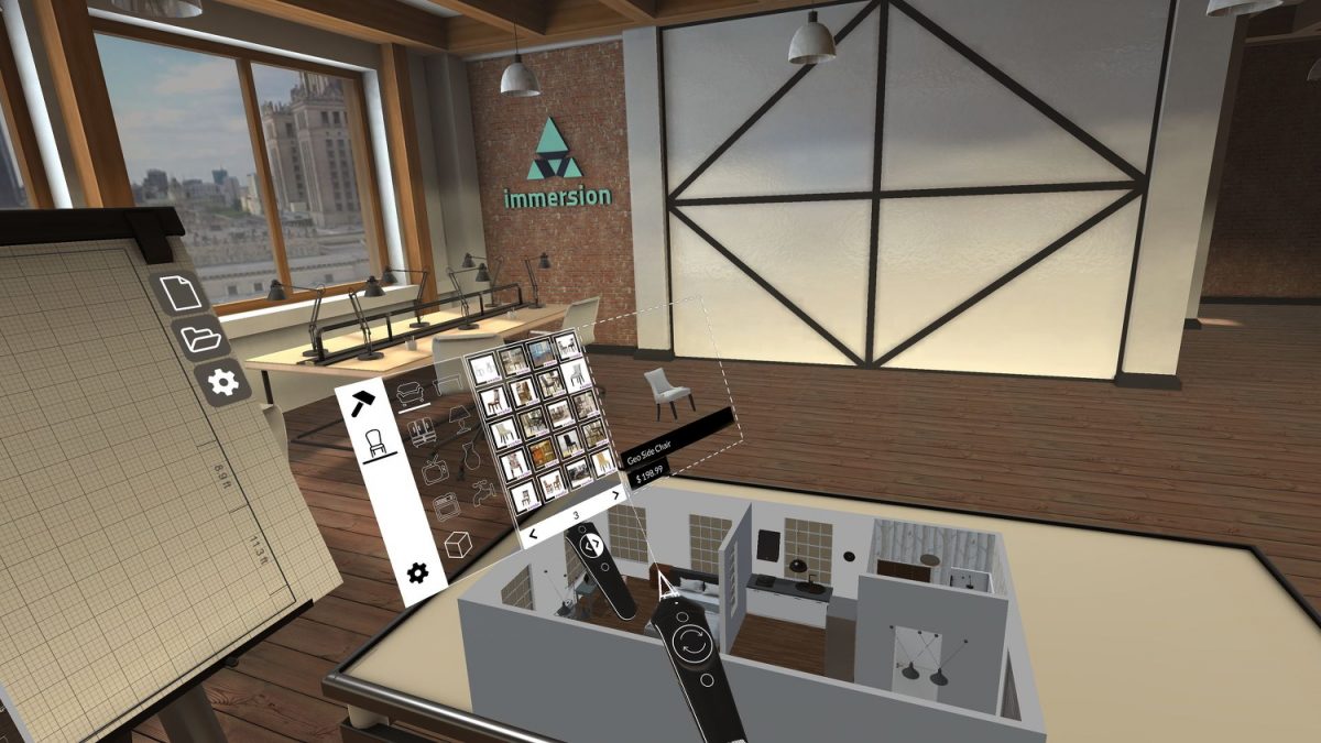 Tech Trends VR Consultancy Interior Design HTC Vive