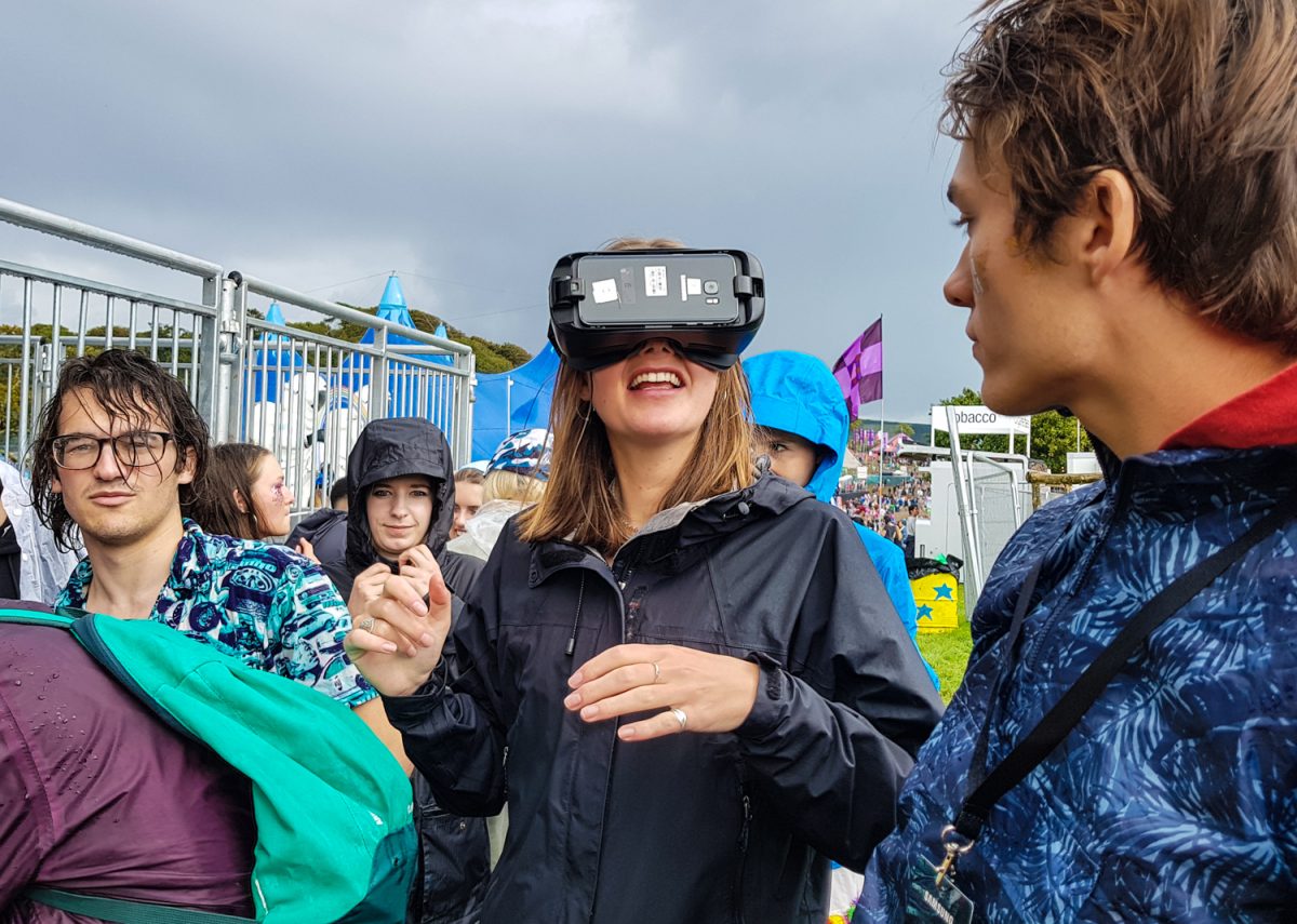Samsung Tech Trends Bestival Virtual Reality Music Festival