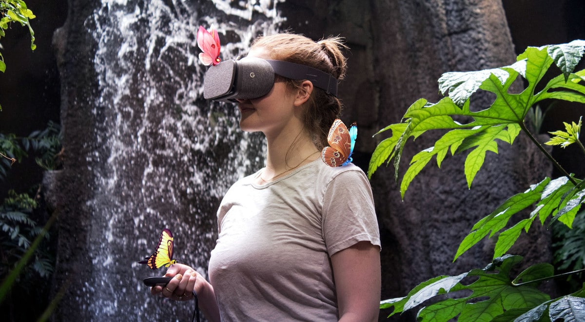 Through the Amazon Forest in Virtual Reality Game