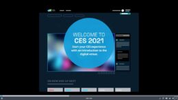 CES 2021 Virtual Conference Tech Trends