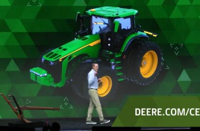 CES 2022 John Deere autonomous tractor Tech Trends