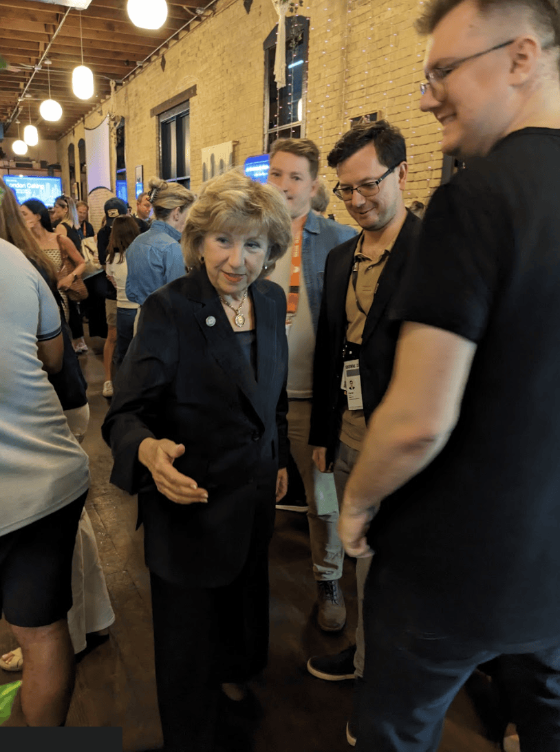 Jane Nelson speaking at London Calling SXSW event in Austin