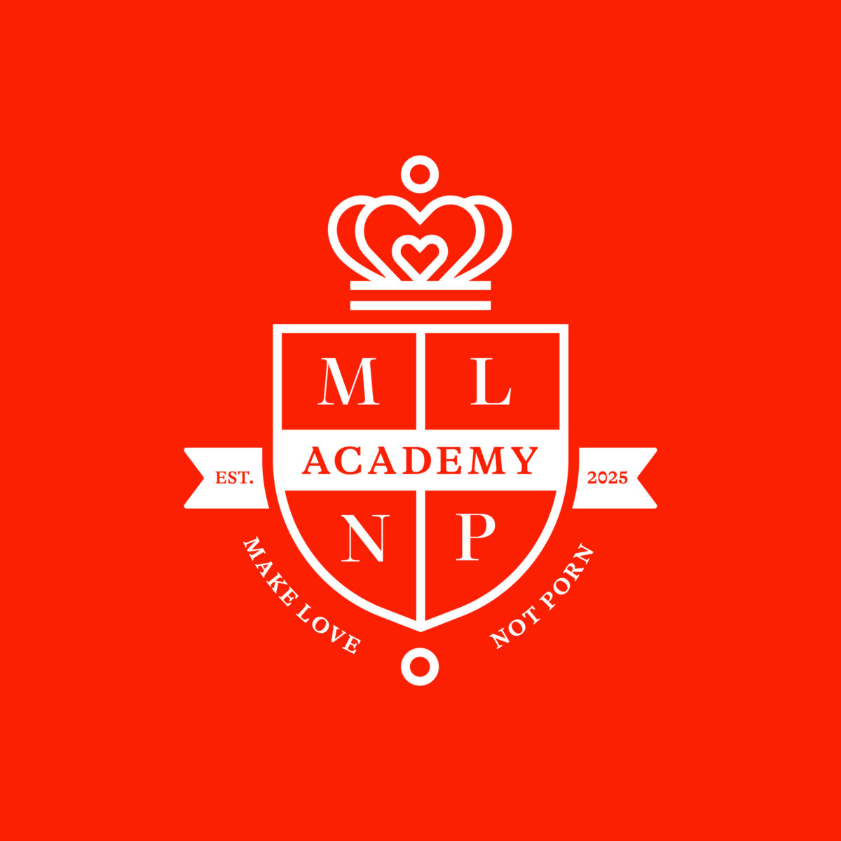 MakeLoveNotPorn Academy logo representing the sex education platform