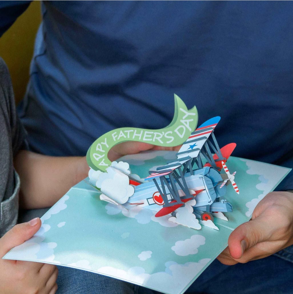 Paper Love 3D Father’s Day keepsake greeting card