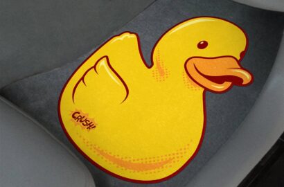 Jeepy the Duck scented floor mat by CRUSH!