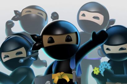 Code Ninjas cartoon characters representing coding, robotics and STEM education for children